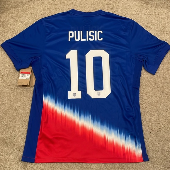 Nike Pulisic USMNT Away Jersey 2024 men size L NWT - Picture 5 of 6